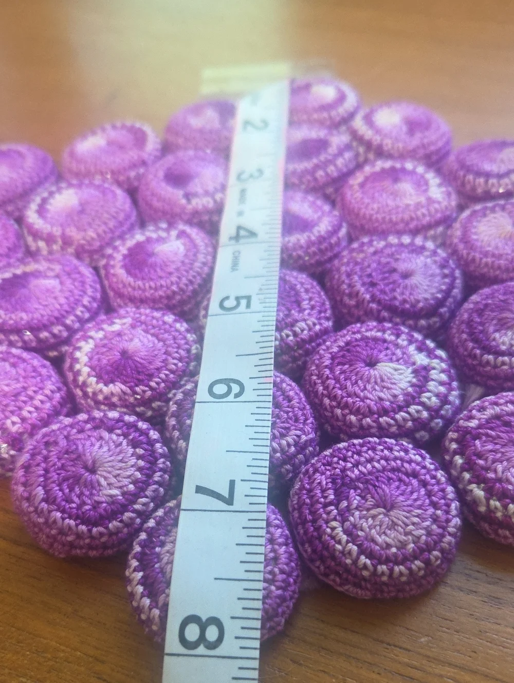 Handmade Crochet /bottle Caps Grape Cluster Trivet/ Hot Pad Wall Decor